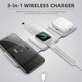 3-in-1 Wireless Charging Pad – iPhone, Watch & AirPods